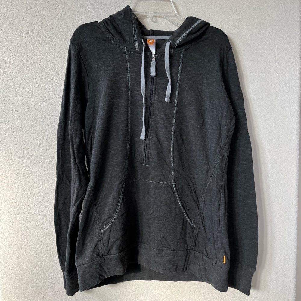Lucy Pullover Half Zip Hoodie Long Sleeve Top